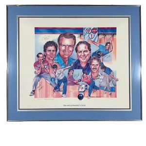 Randall Scott Lindert PBA Millionaires Club Bowling 122/500 RARE SIGNATURES